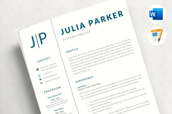 Download Professional Resume Template - CV Template Cover Letter - Premium Bundle
